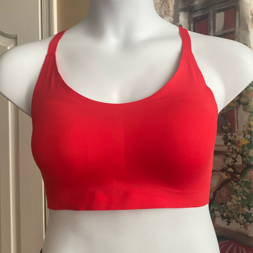 Stretchy Red Cross back Bra